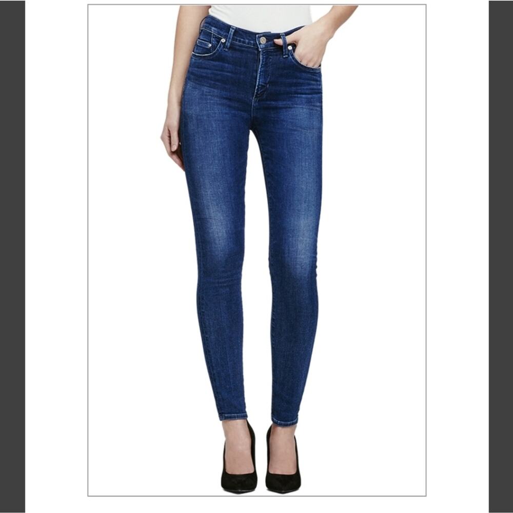 Citizens of Humanity Rocket High Rise Skinny jean, medium blue, size 25